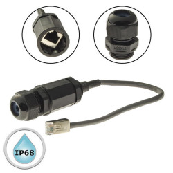 RJ45M20L25-5B, Разъем герметичный