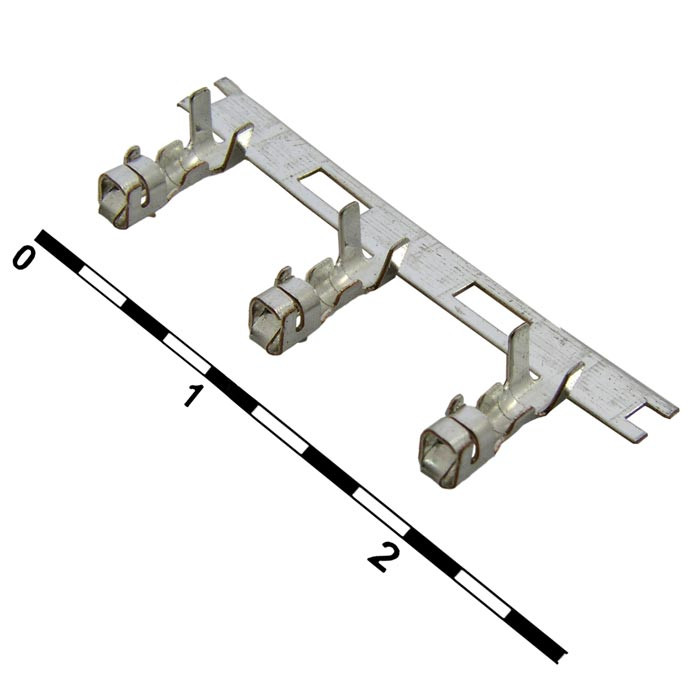 H pitch 2.54mm контакты, Разъем - изображение 1