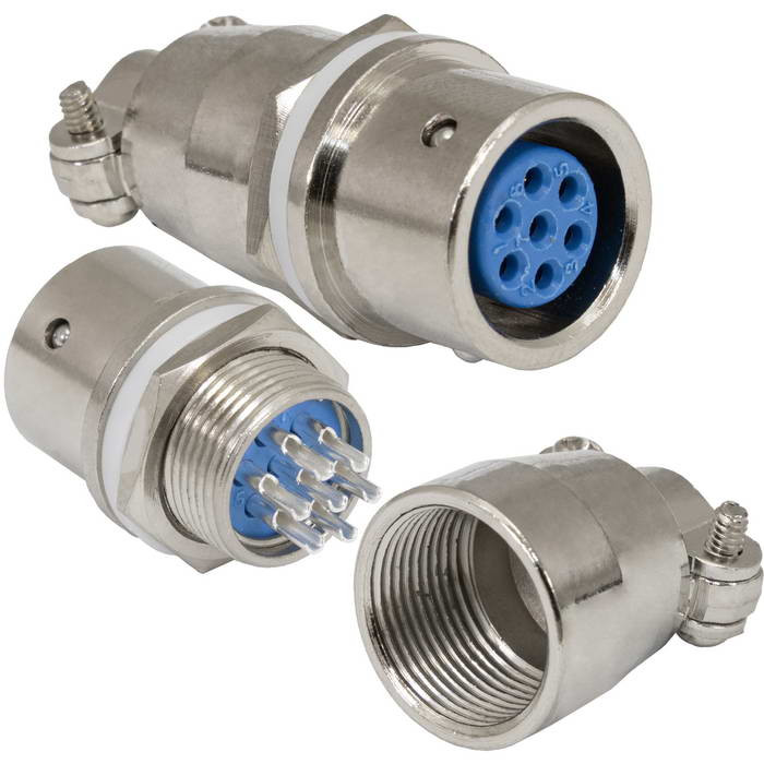 XS12-7 (Zn) panel-cable jack, Разъем - изображение 1