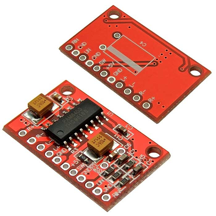 3W*2 Mini Microfone, Модуль электронный - изображение 1