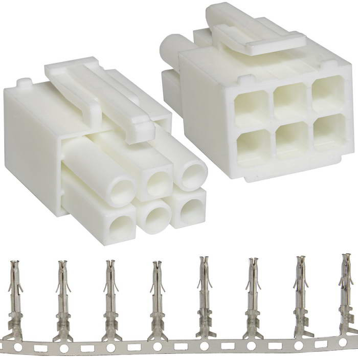 MFC 2X3F pitch 4.5 mm+ terminals, Разъем - изображение 1