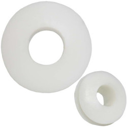 Втулки 4х10х6х5.5х1.5 white, Втулка проходная