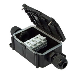 BOX-2 IP65 2pin PC924P 10A/450V, Коробка распределительная