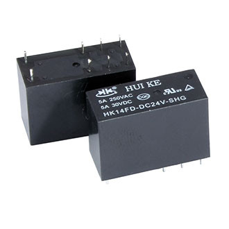 HK14FD-DC24V-SHG HKE, Реле 5А 24 В - изображение 1