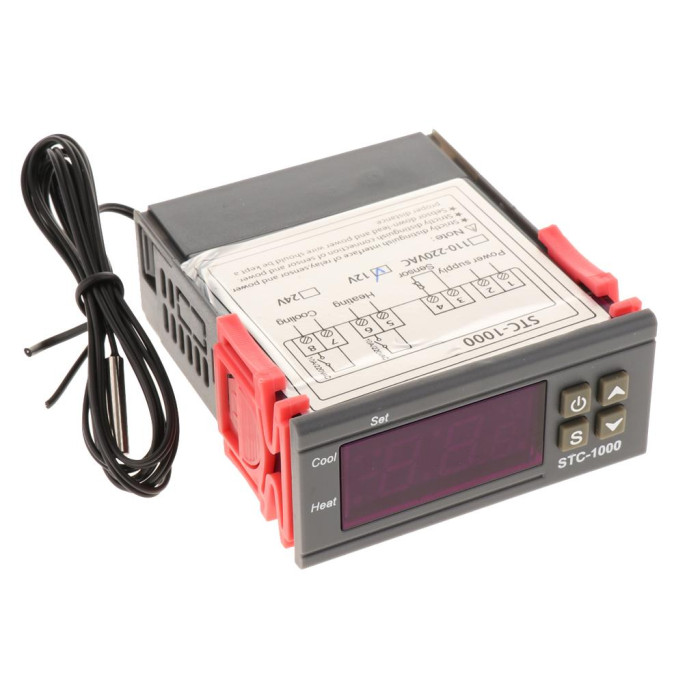 STC-1000, Терморегулятор цифровой 12В - изображение 1