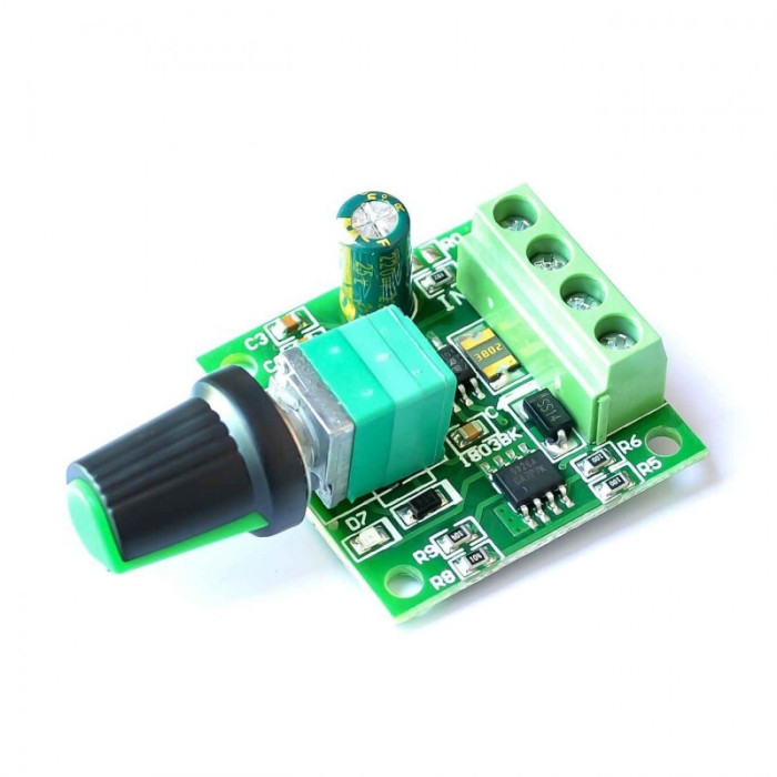 ШИМ регулятор скорости вращения двигателя (DC) PWM 1803B - изображение 1
