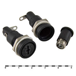 ZH258 for 5x20, Держатель предохранителя