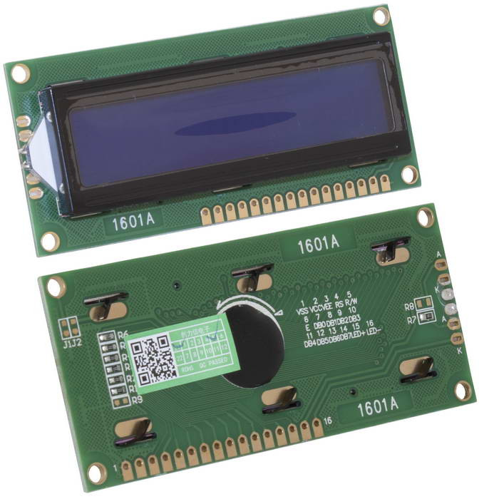 RH1601A-TMI Eng-Rus, ЖК индикатор - изображение 1
