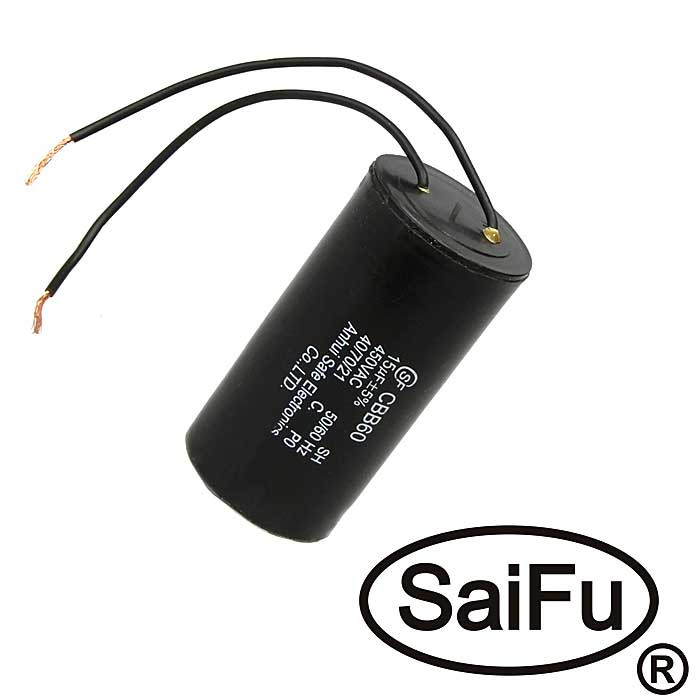 CBB60 15uF 450V WIRE (SAIFU), Конденсатор - изображение 1