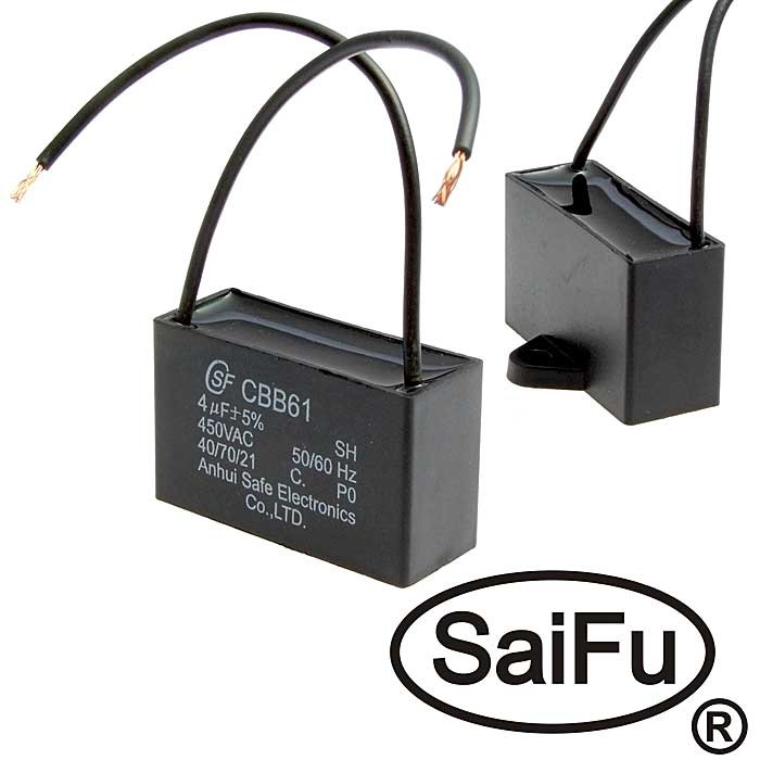 CBB61 4uF 450V (SAIFU), Конденсатор - изображение 1