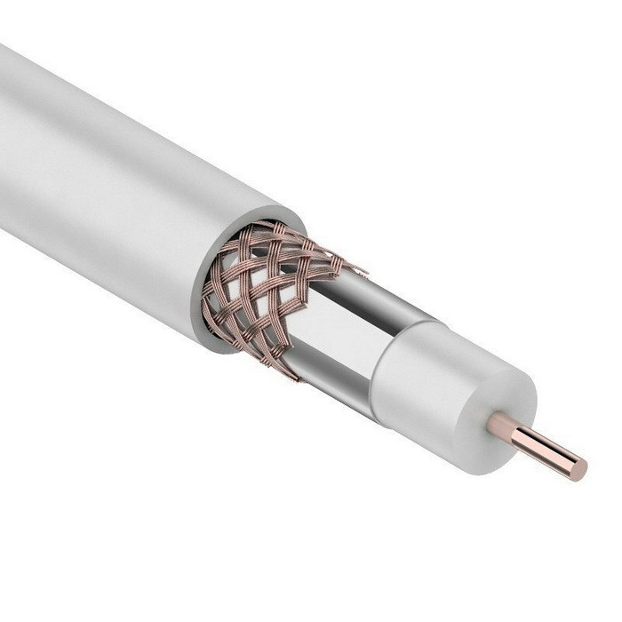 RG-6U Cu/Cu, 64% 75 Ом 100m, Кабель коаксиальный - изображение 1