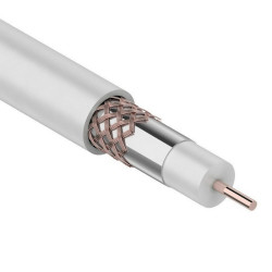 RG-6U Cu/Cu, 75% 75 Ом 100m, Кабель коаксиальный