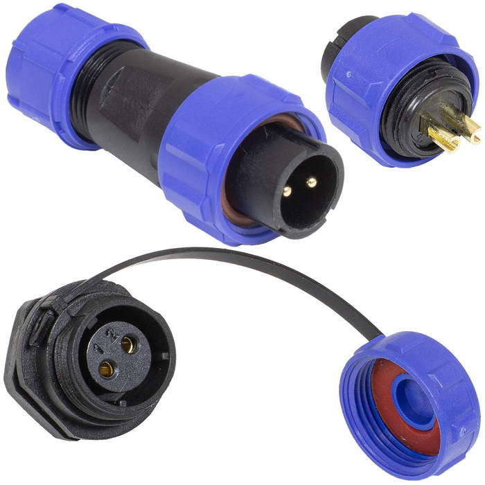 SZC13 2P-M-FB, Разъем герметичный - изображение 1