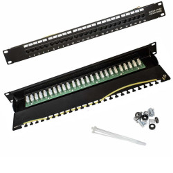 RH-PP1U25TEL, Патч-панель