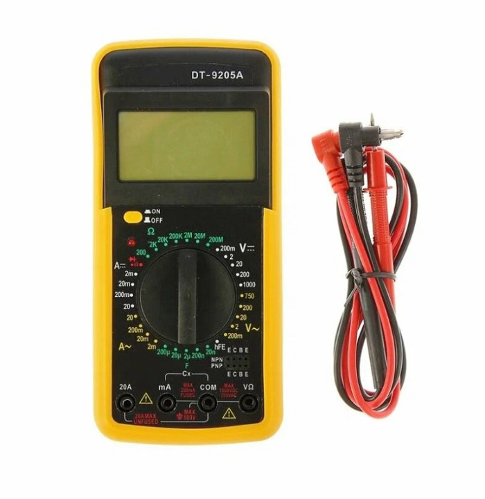 DT9205A, мультиметр цифровой универсальный - изображение 1
