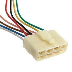 DJ7081-6.3-21 (18AWG 300mm), автомобильный разъем