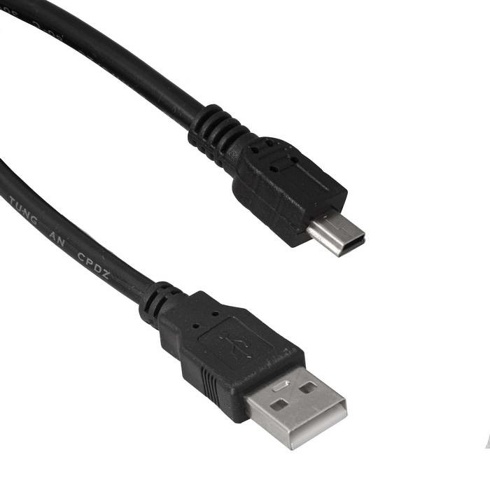 USB2.0 A(m)-mini USB B(m) B 1.8m, Компьютерный шнур - изображение 1