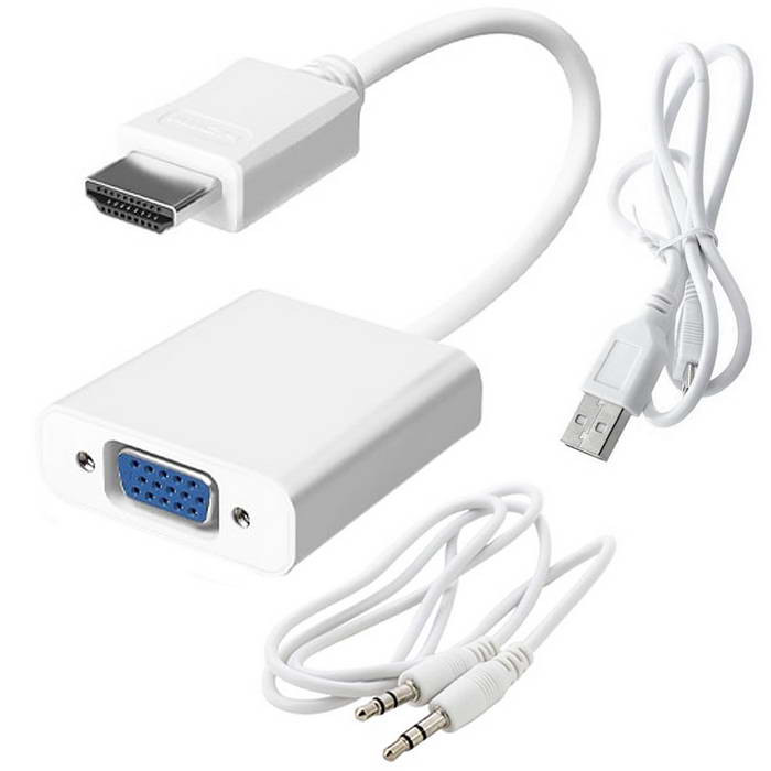 HDMI (m)-VGA (f)+AUX Power, Разъем - изображение 1