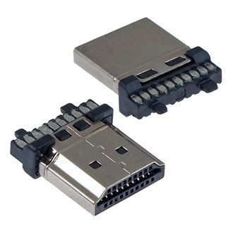 HDMI A M Welding, Розетка HDMI на кабель - изображение 1