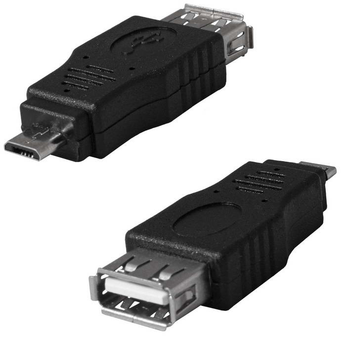 USB2.0 A(f)-micro USB B(m), Разъем USB - изображение 1
