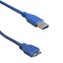 USB3.0 A(m)-micro USB B(m) Bl 1.8m, Компьютерный шнур