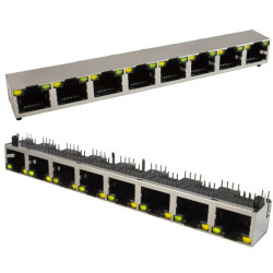 TJ9-10P8-08 LED, Разъем