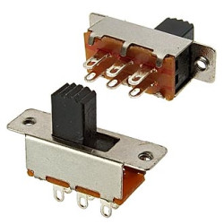 KBB40-2P2W on-on, Переключатель движковый