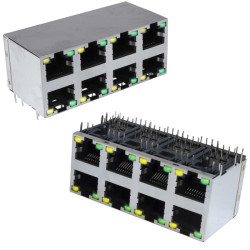 TJ9-2-10P8-04 LED, Разъем