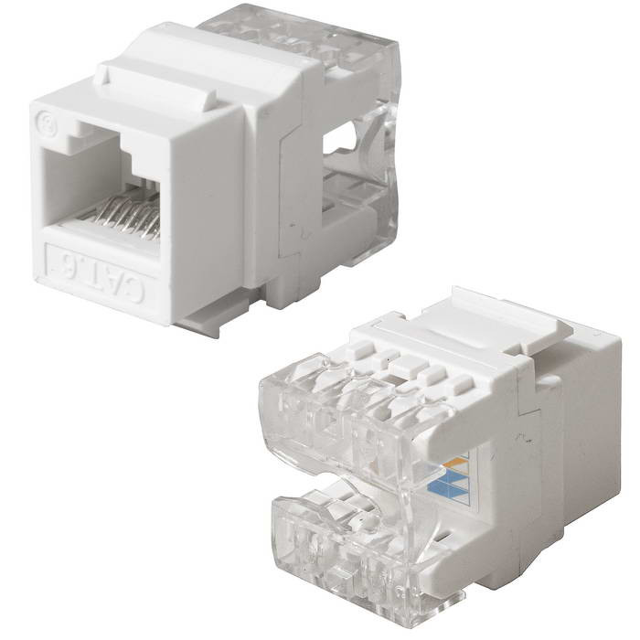RH-RJ45U5E/180W, Модульная вставка - изображение 1