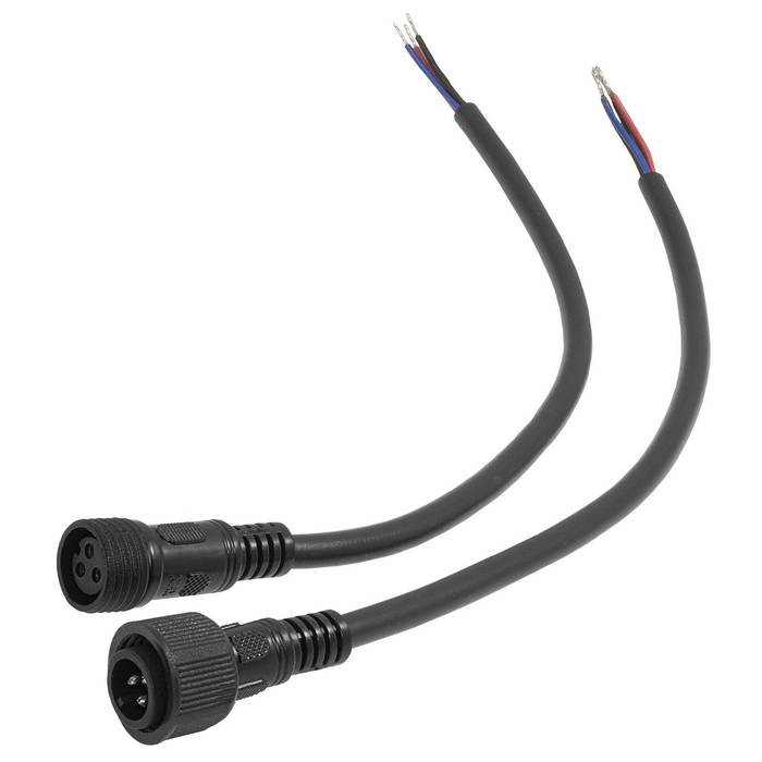 3pin BP*3 L=40 D=13mm 3*0.3mm2, Разъем герметичный - изображение 1