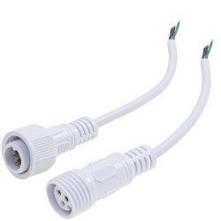 3pin WP*3 L=40 D=19mm 3*0.3mm2, Разъем герметичный