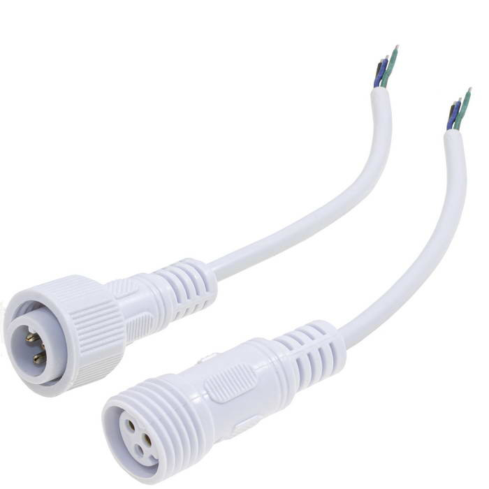 3pin WP*3 L=40 D=19mm 3*0.3mm2, Разъем герметичный - изображение 1