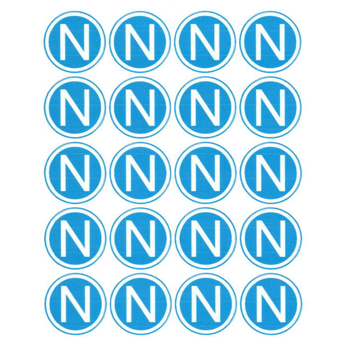 "N" d=20, Информационный знак - изображение 1