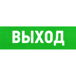 Указатель выхода 150х300, Информационный знак