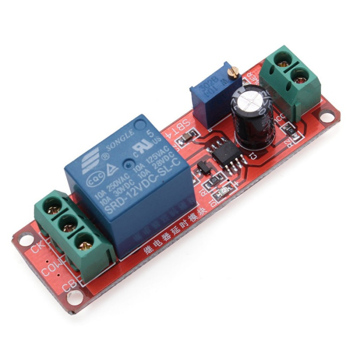 Time Relay Shield 5V (1 канал), Модуль реле с таймером на NE555 (реле времени) - изображение 1