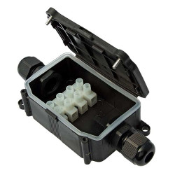 BOX-2-1 IP65 2pin CA10 10A/450V, Коробка распределительная