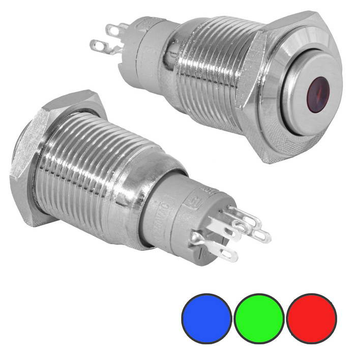 LAS2-GQH-11ZD/B on-on, Кнопка антивандальная - изображение 1