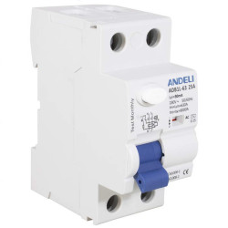 ADB1L-63 2P 25A 30mA тип AC 6kA, Автоматический выключатель