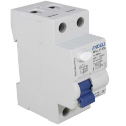 ADB1L-63 2P 63A 300mA тип AC 6kA, Автоматический выключатель