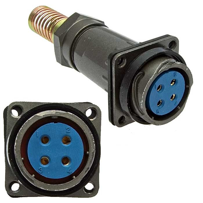 FQ24-4pin ZPK-12, Разъем - изображение 1
