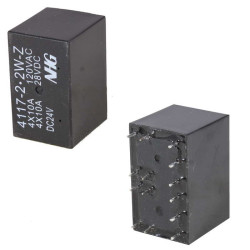 4117-2-2W-Z-10A-24VDC-1.0, Реле