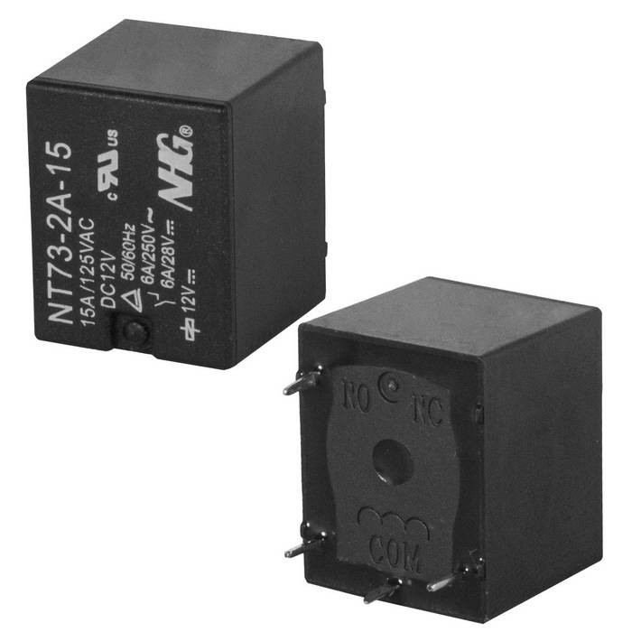 NT73-2-A-15-DC12V (JQC-3F), Реле - изображение 1