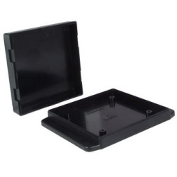 NUB808023BK, Корпус для РЭА, 80x80.6x23.5 мм