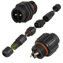 SZC-280 2pin (IP68), Разъем герметичный