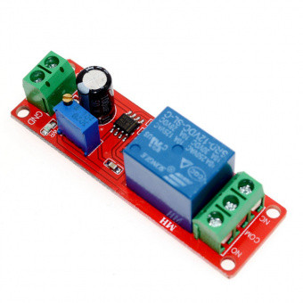 Time Relay Shield 12V (1 канал), Модуль реле с таймером на NE555 (реле времени) - изображение 1