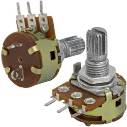 S16KN1-B 100K L15KC, 100 кОм, Резистор переменный с выключателем