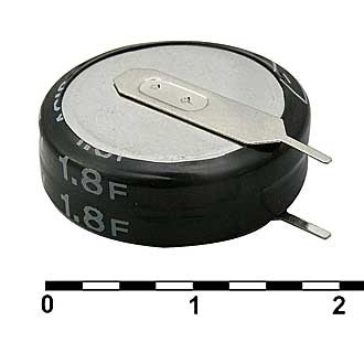 SE-5R5-D155VYV3C 1.5F 5.5V, Ионистор 1.5Ф, 5.5В - изображение 1