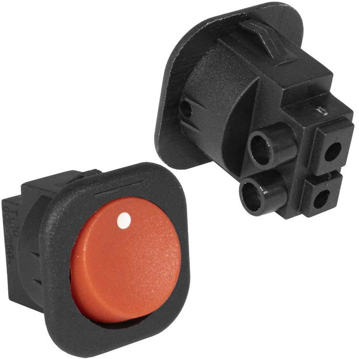 RS-101-7C on-off красный, Переключатель - изображение 1