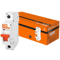 ВА47-29 1Р 40А 4.5кА х-ка С, Автоматический выключатель