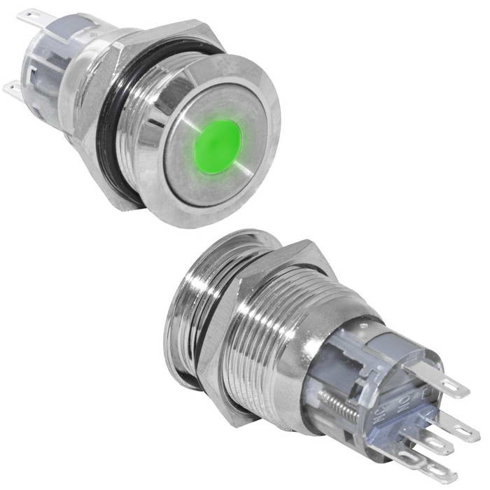 LAS1-AGQ-11D/G/N on-(on), Кнопка антивандальная - изображение 1